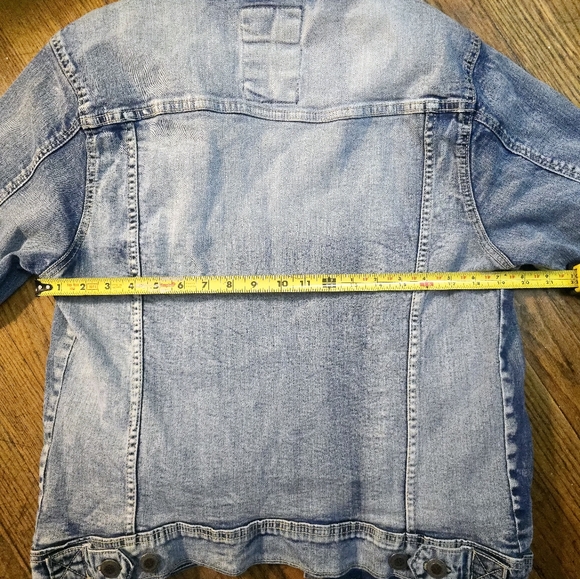 NWT Copper Rivet Designer Jean Jacket Mens Small But Unisex - Picture 5 of 7